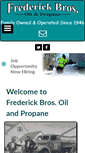 Mobile Screenshot of frederickbrosoil.com